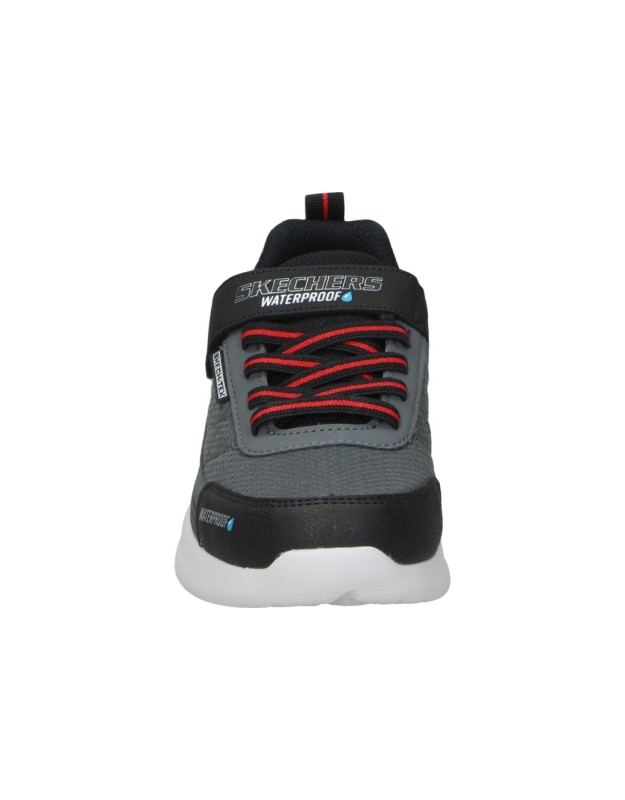Deportivas SKECHERS Waterproof Bounder 2.0 Aqua Pace para Niño color Azul 406341L-BKCC