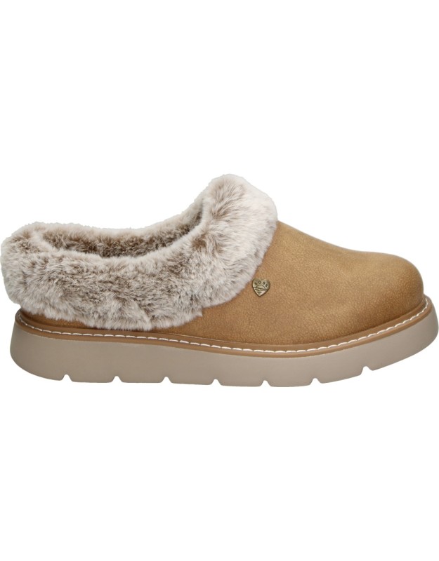Zapatillas de Casa SKECHERS Keepsakes Lite Cozy Blend para Mujer color Marrón 114762-CSNT
