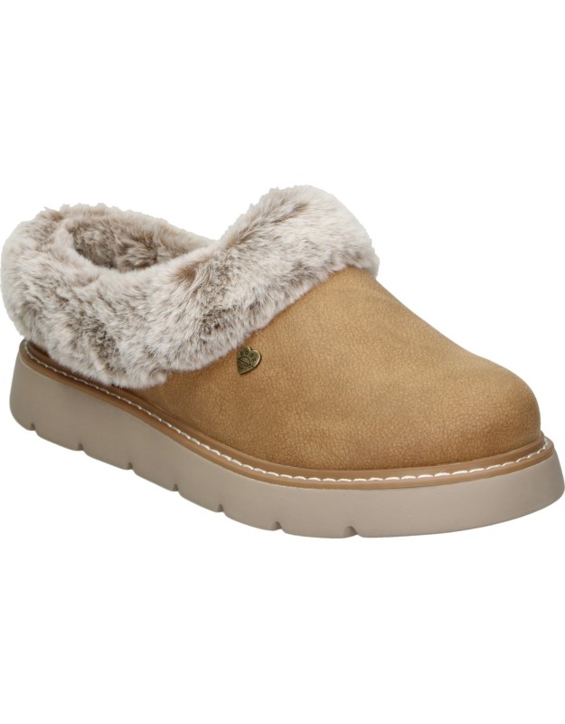 Zapatillas de Casa SKECHERS Keepsakes Lite Cozy Blend para Mujer color Marrón 114762-CSNT
