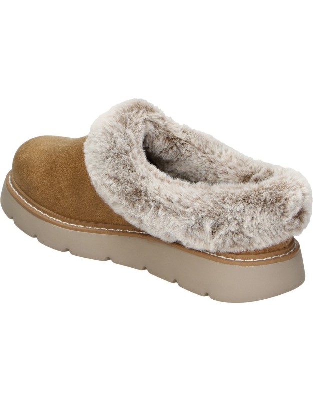 Zapatillas de Casa SKECHERS Keepsakes Lite Cozy Blend para Mujer color Marrón 114762-CSNT