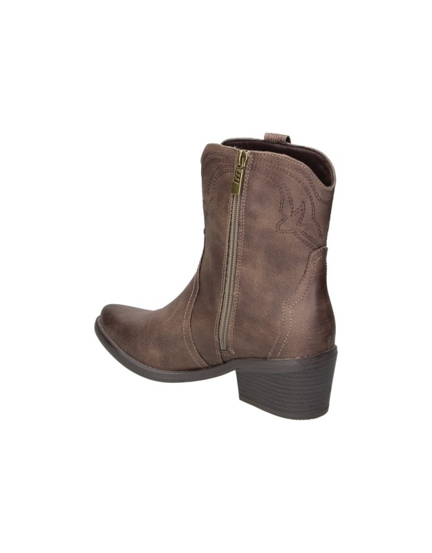 Botines Cowboy MUSTANG MTNG para Mujer color Marrón 54910