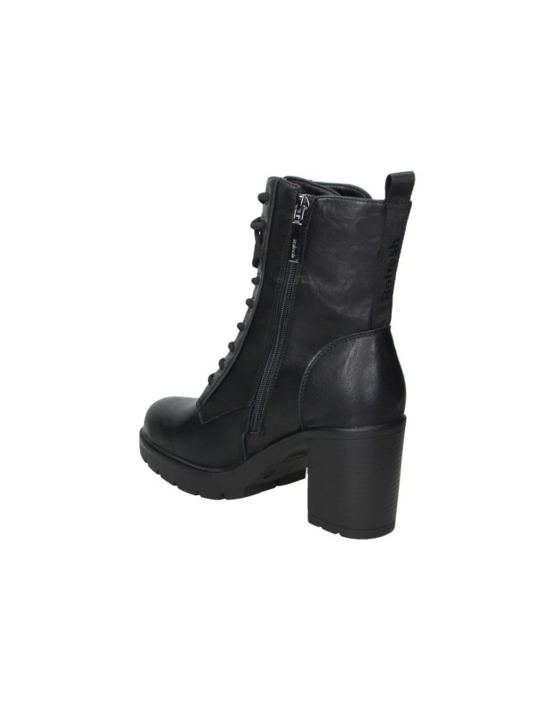 Botines REFRESH de Tacón con Cordones para Mujer color Negro 176073