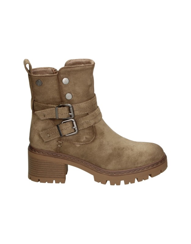 Botines REFRESH con Tacón para Mujer color Taupe 176254
