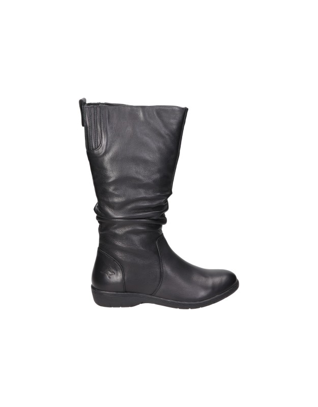 Botas Altas KANGAROOS Planas para mujer en color Negro 1140-11