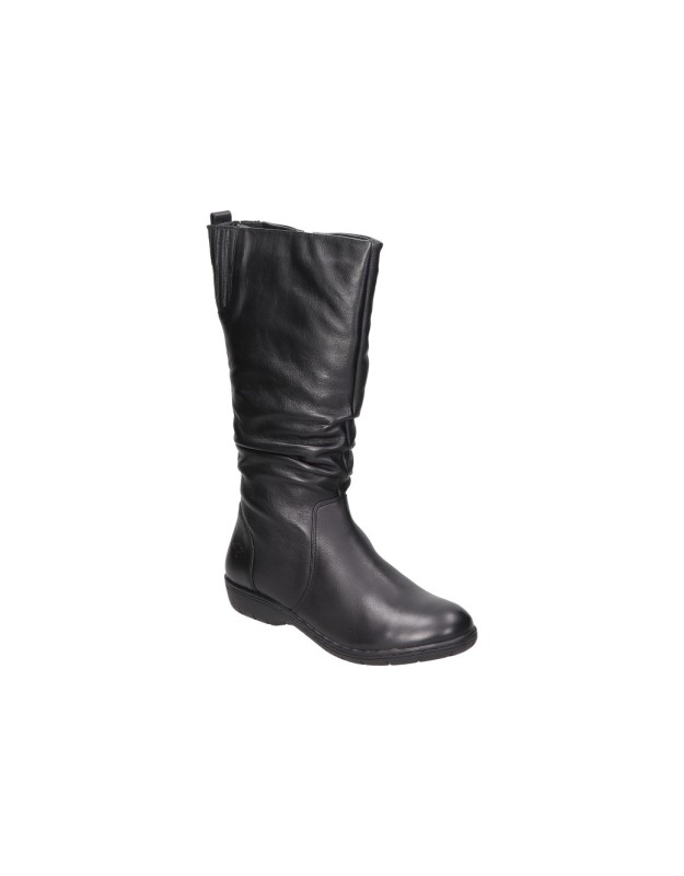 Botas Altas KANGAROOS Planas para mujer en color Negro 1140-11