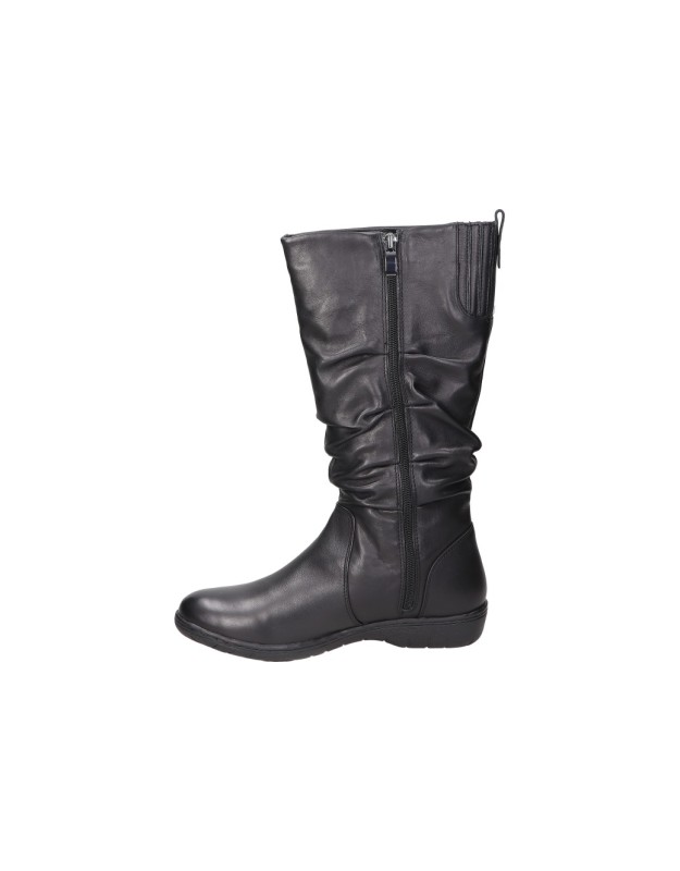 Botas Altas KANGAROOS Planas para mujer en color Negro 1140-11
