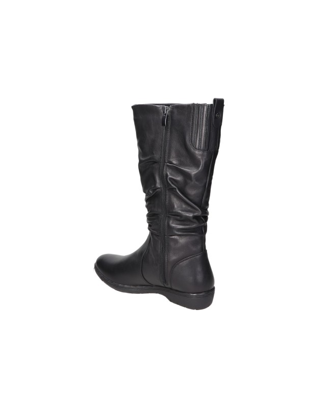 Botas Altas KANGAROOS Planas para mujer en color Negro 1140-11