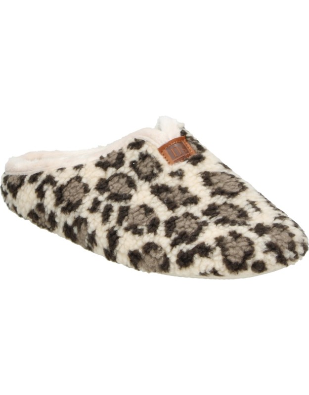 Zapatillas de Casa NORTEÑAS para Mujer en Animal Print 052-26-20