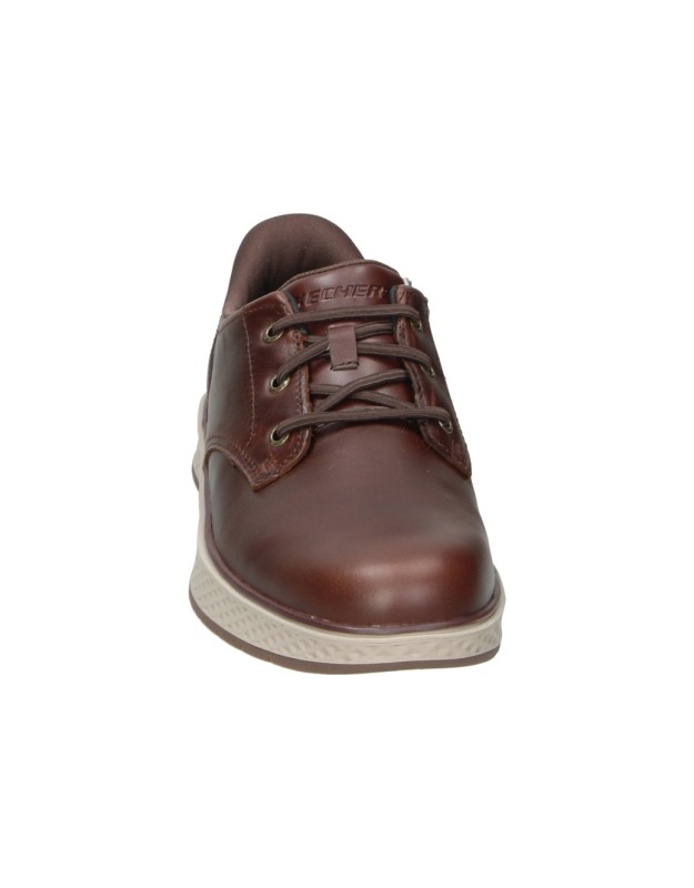Zapatos SKECHERS Slip-ins Burkett Lonzo para Hombre color Marrón 205624-BRN