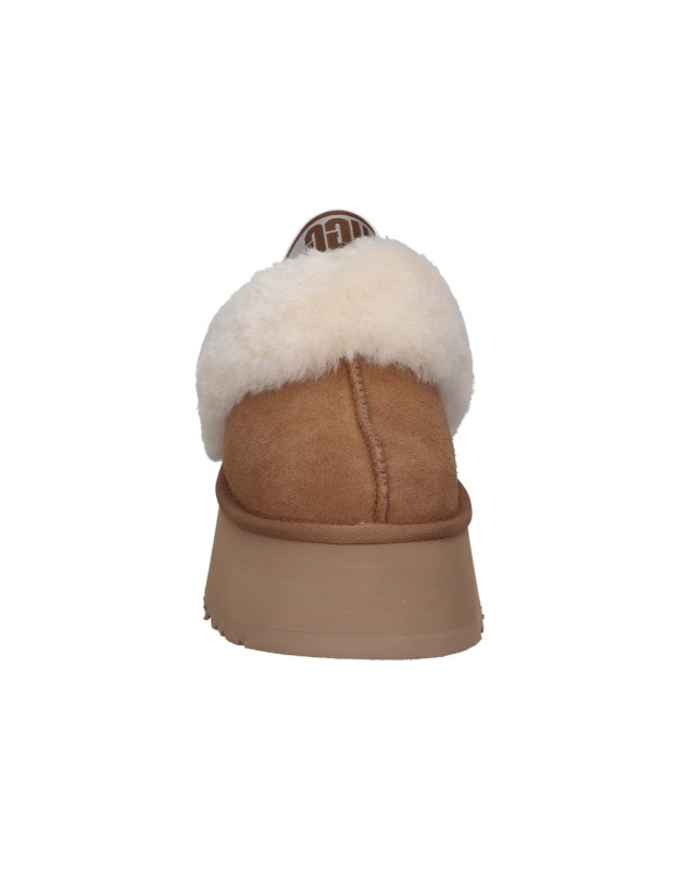 Zapatos UGG Funkette Platform con Pelo para Mujer color Camel 1113474