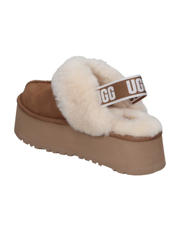 Zapatos UGG Funkette Platform con Pelo para Mujer color Camel 1113474