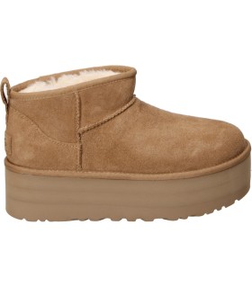 Botines UGG Classic Ultra Mini Platform para Mujer color Marrón Chestnut 1135092