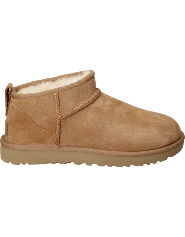 Botines UGG Classic Ultra Mini para Mujer color Marrón Chestnut