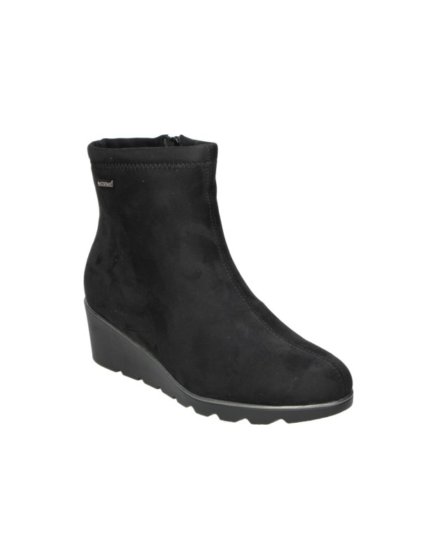 Botines CALZAZUL-FLEX con Cuña para Mujer color Negro 93071