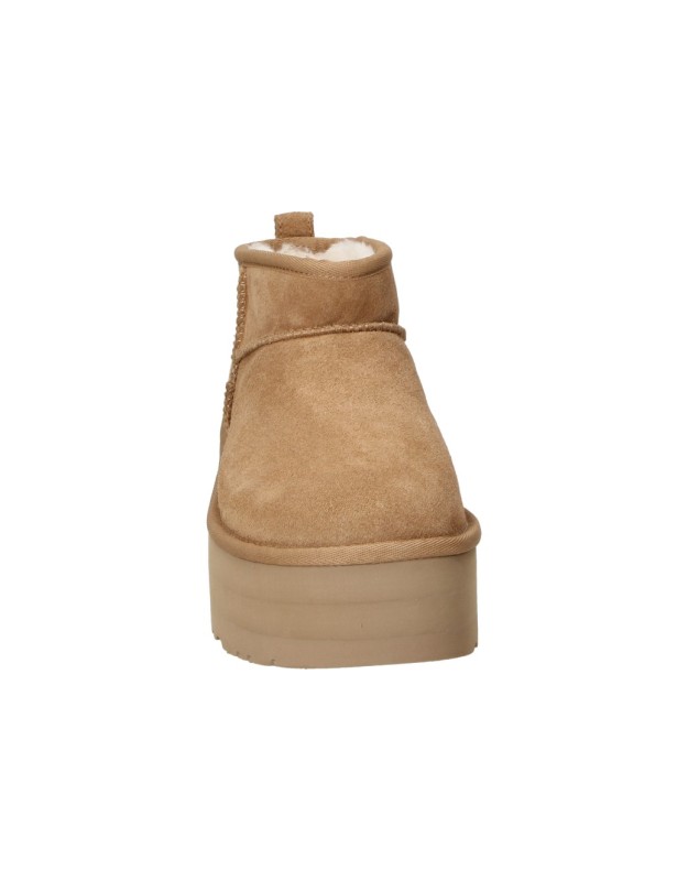 Botines UGG Classic Ultra Mini Platform para Mujer color Marrón Chestnut 1135092