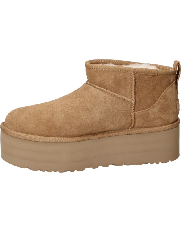 Botines UGG Classic Ultra Mini Platform para Mujer color Marrón Chestnut 1135092