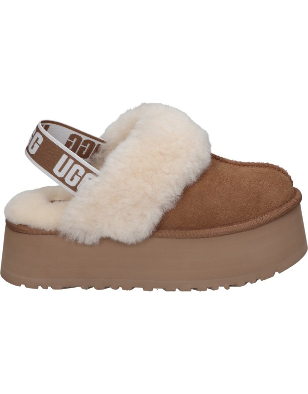 Zapatos UGG Funkette Platform con Pelo para Mujer color Camel 1113474