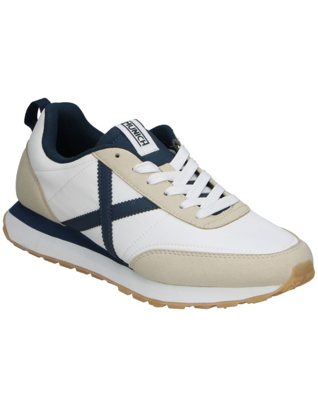 Zapatillas color blanco de cómodo MUNICH 4882002
