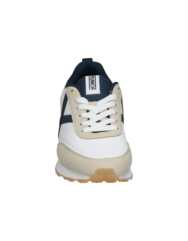 Zapatillas color blanco de cómodo MUNICH 4882002