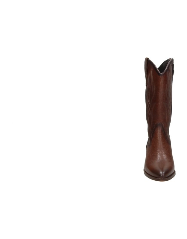 Botas Cowboy BONAVENTURE con Tacón para Mujer color Marrón B753-13