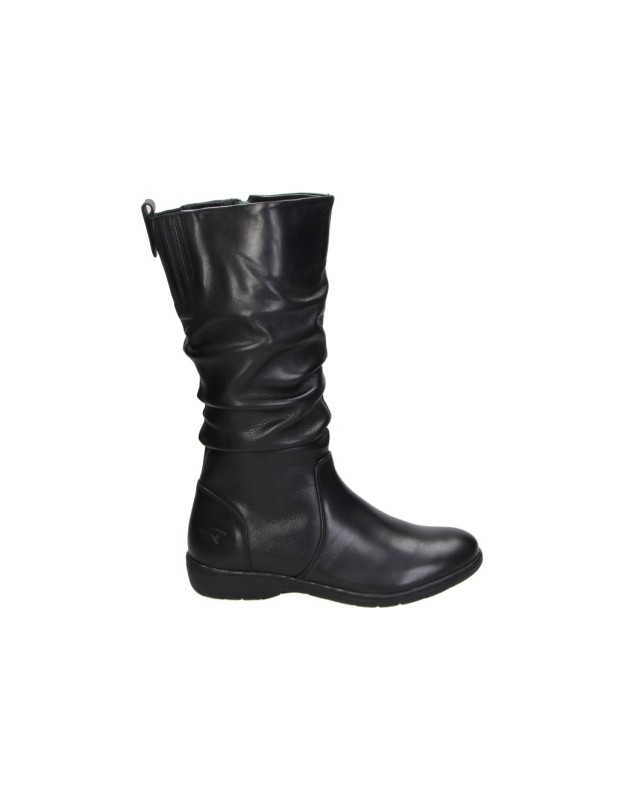 Botas Altas KANGAROOS Planas para mujer en color Negro 1140-11