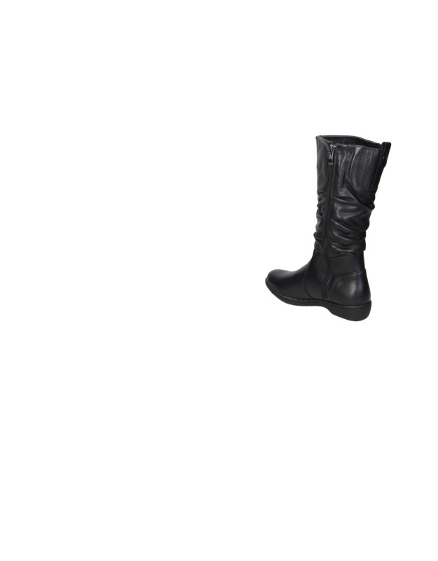 Botas Altas KANGAROOS Planas para mujer en color Negro 1140-11