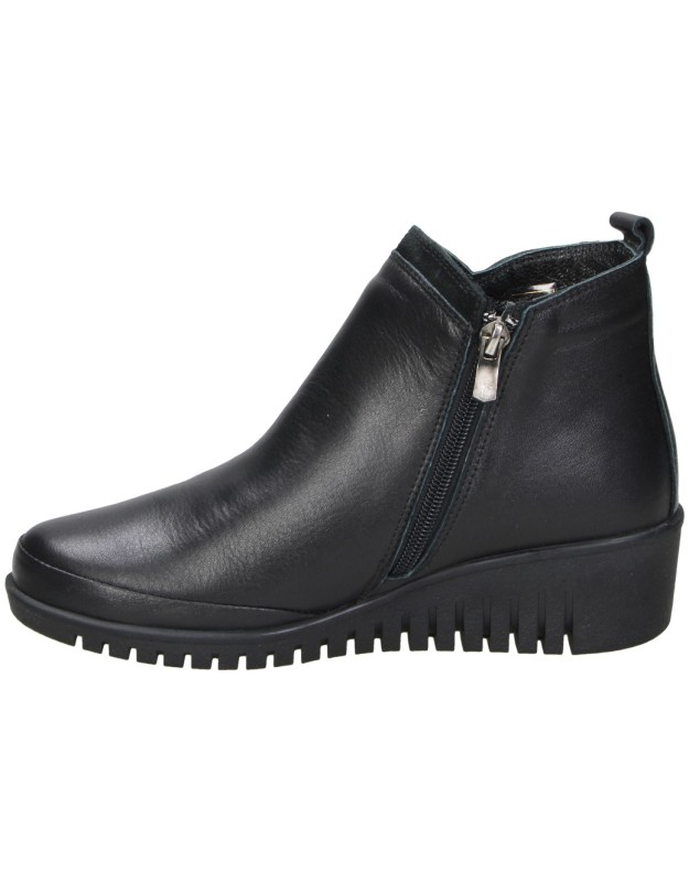 Botines ERASE WONDY Aurora con Cuña para Mujer color Negro 9689
