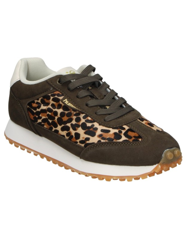 Zapatillas HUMMEL para Mujer color Marrón con Animal Print 239803