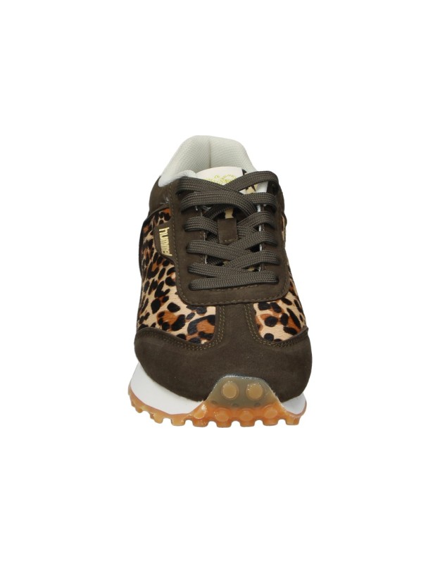 Zapatillas HUMMEL para Mujer color Marrón con Animal Print 239803
