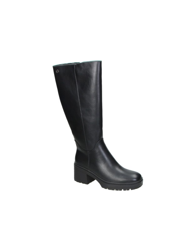 Botas altas con tacón XTI 143367 en negro para mujer