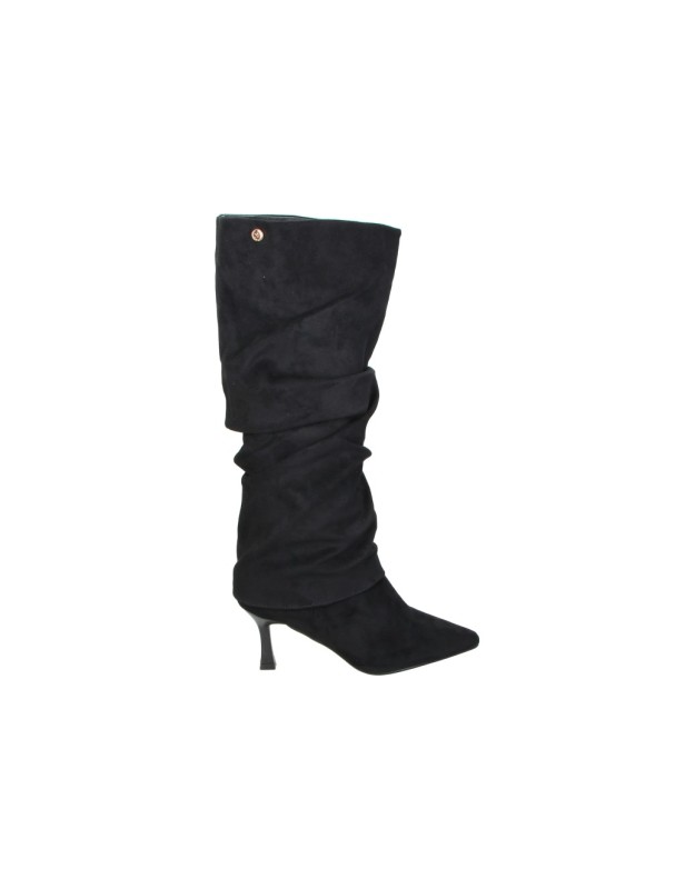 Botas altas de tacón XTI 146394 en negro para mujer