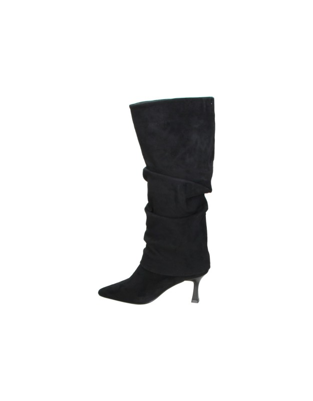 Botas de Tacón XTI Hasta la Rodilla para Mujer en Color Negro 146394