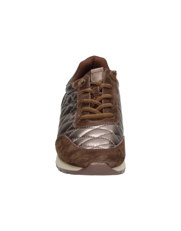 Zapato de piel casual CALZAZUL-FLEX 328 en color cuero