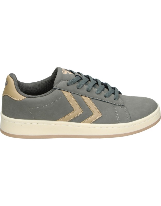 Zapatillas retro HUMMEL 239801 grises y beige para hombre