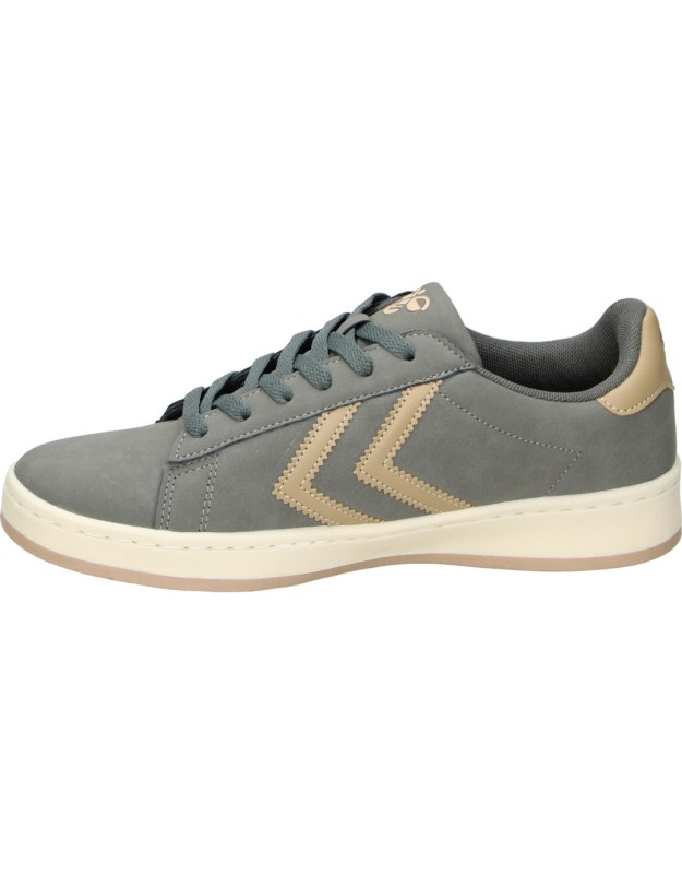 Zapatillas retro HUMMEL 239801 grises y beige para hombre