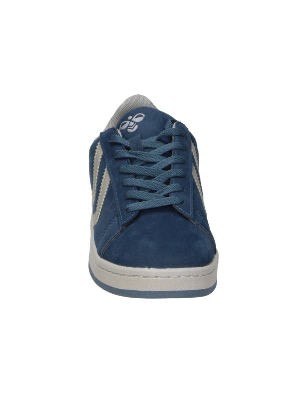 Zapatillas retro HUMMEL de Hombre en Azul Marino y Gris 239801