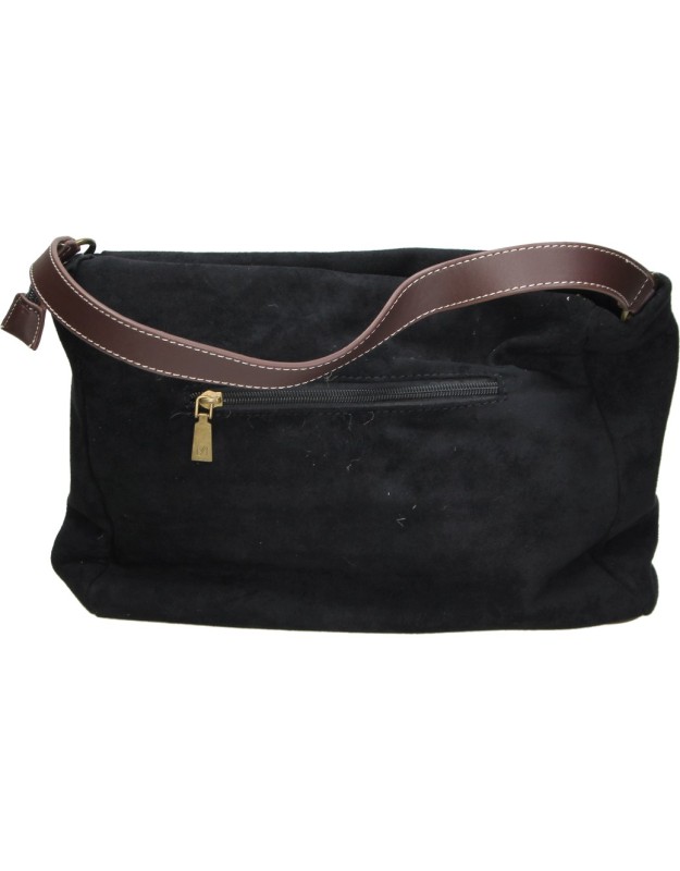 Bolso bandolera LAURA SANZ M DLX260468 en negro para mujer