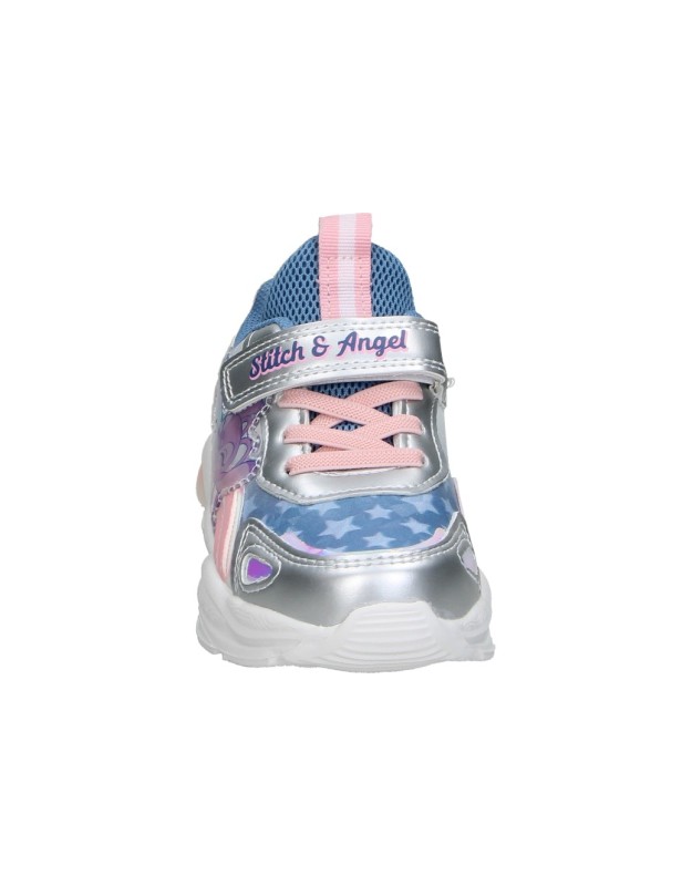 Zapatillas con luces LEOMIL ls002825 Stitch para niña color morado