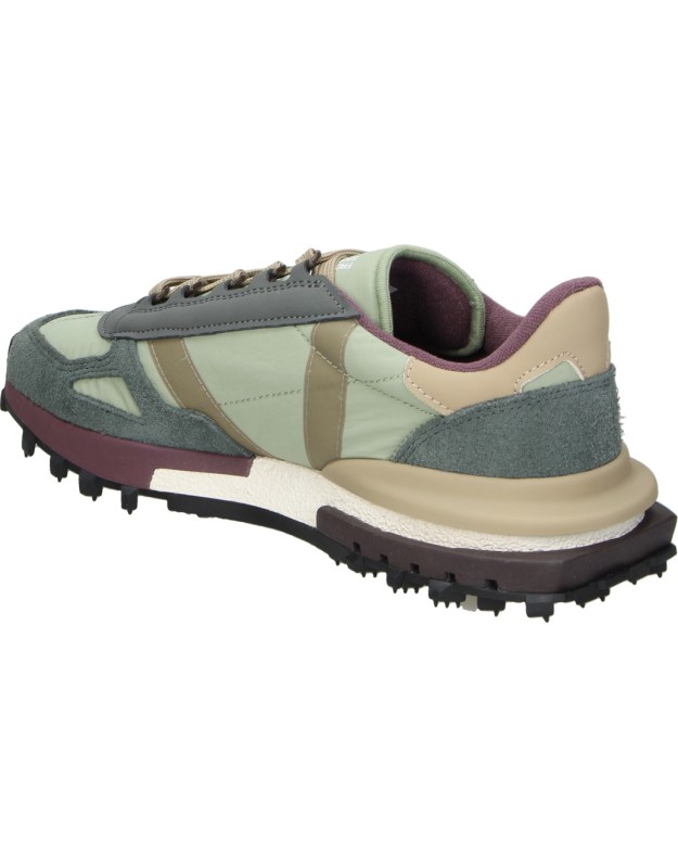 Zapatillas LACOSTE Elite Active para Hombre Verde y Burdeos 52sma0087-5e7