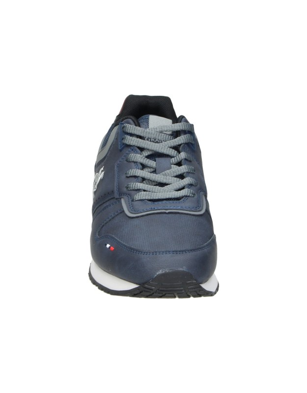 Zapatillas color azul de cómodo U.S. GRAND POLO gpm12165l