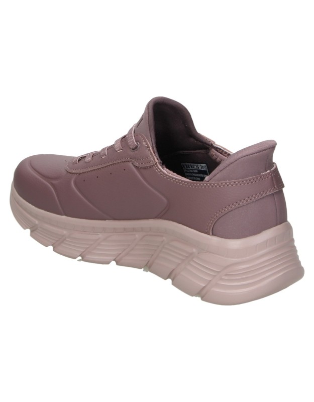 Zapatillas SKECHERS Slip-Ins: Bobs Sport B Flex Hi Workday para Mujer color Rosa
