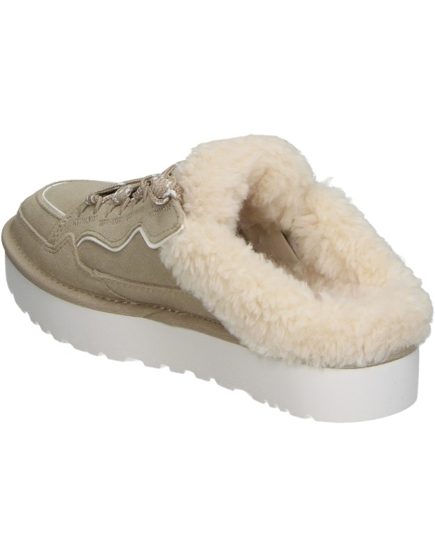 Zapato UGG Lowmel Mule para Mujer con Borreguito en Color Beige