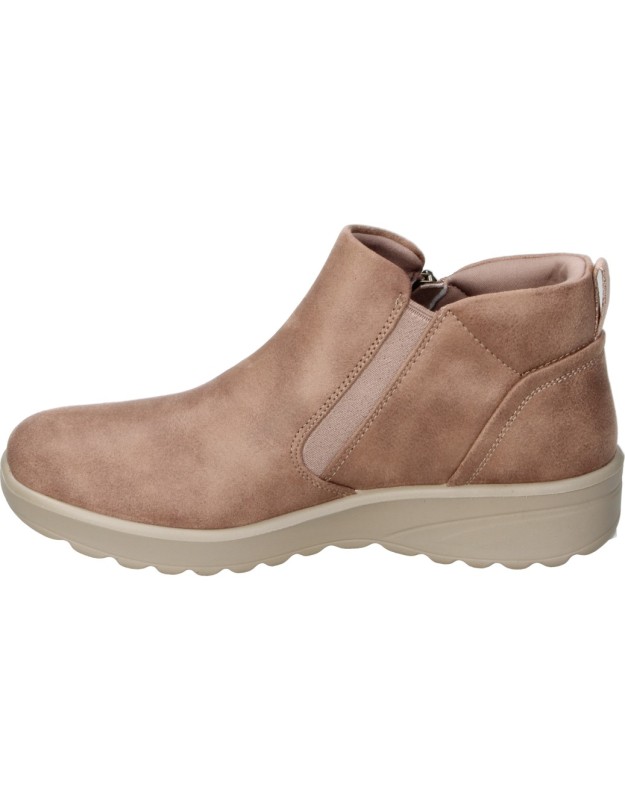 Botines SKECHERS Vegan para Mujer con Cremallera Taupe 158952-MUSH