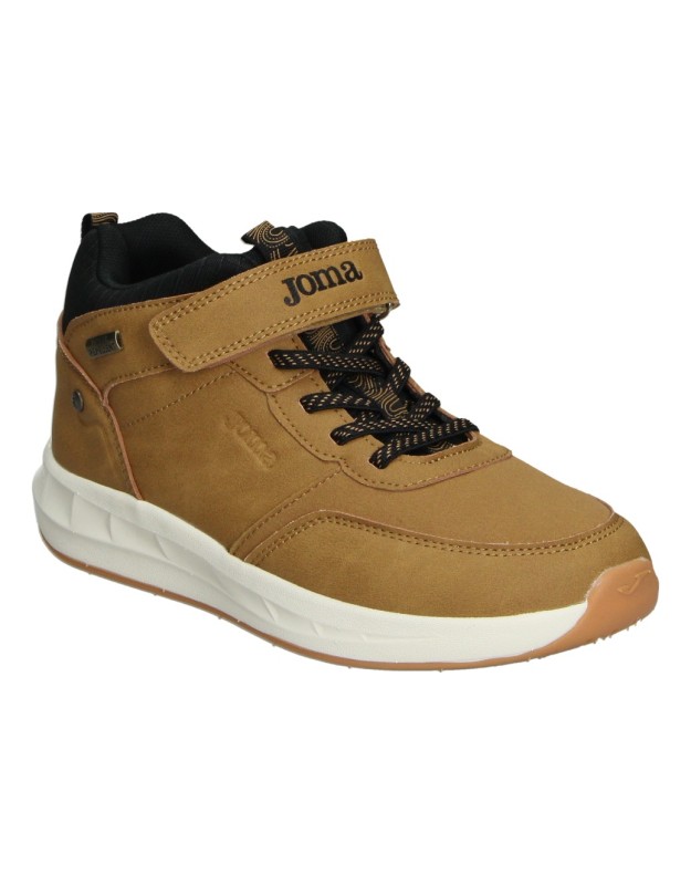 Botas JOMA Ter Water Repellent con Velcro para Niño color Camel JTERW2626V