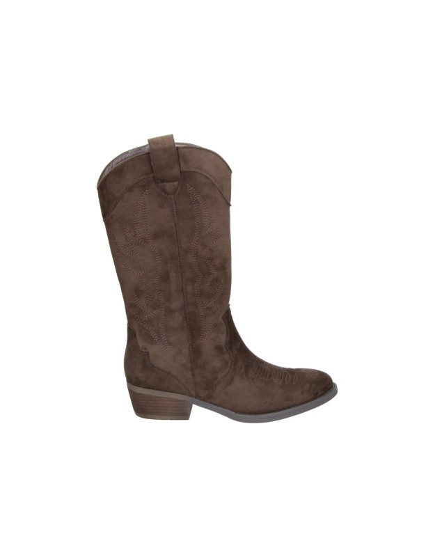 Botas Cowboy SKASUAL altas para Mujer color Marrón SKASUAL 1348