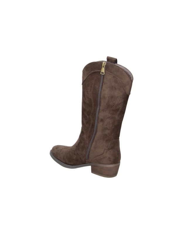 Botas Cowboy SKASUAL altas para Mujer color Marrón SKASUAL 1348