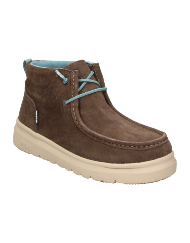 Botines PITAS para Mujer color Marrón y cordones Cian paris 107