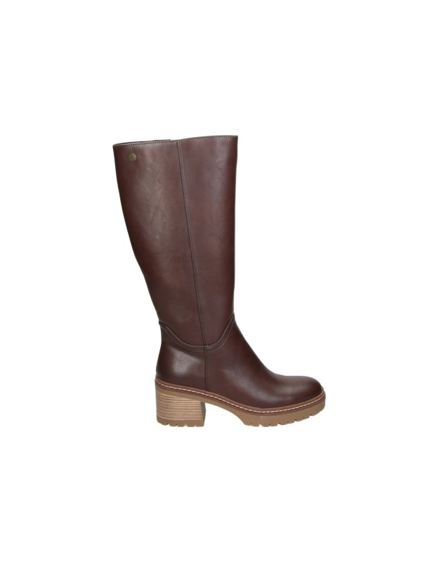 Botas Altas XTI con Tacón para Mujer en color Marrón 143367