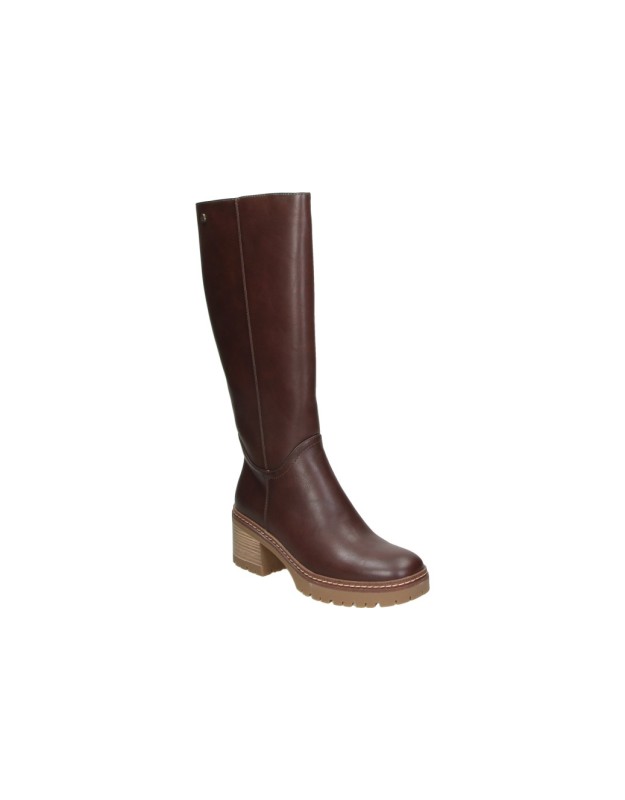 Botas Altas XTI con Tacón para Mujer en color Marrón 143367