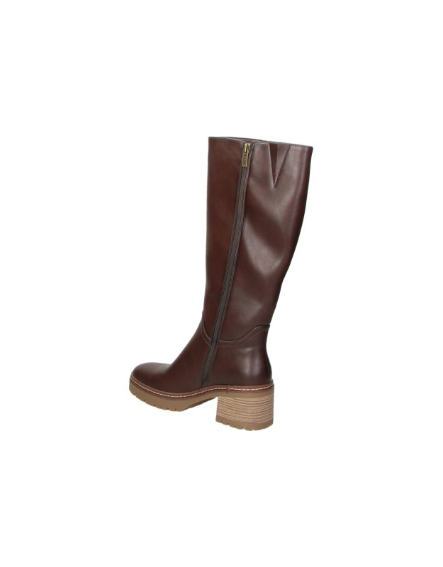 Botas Altas XTI con Tacón para Mujer en color Marrón 143367